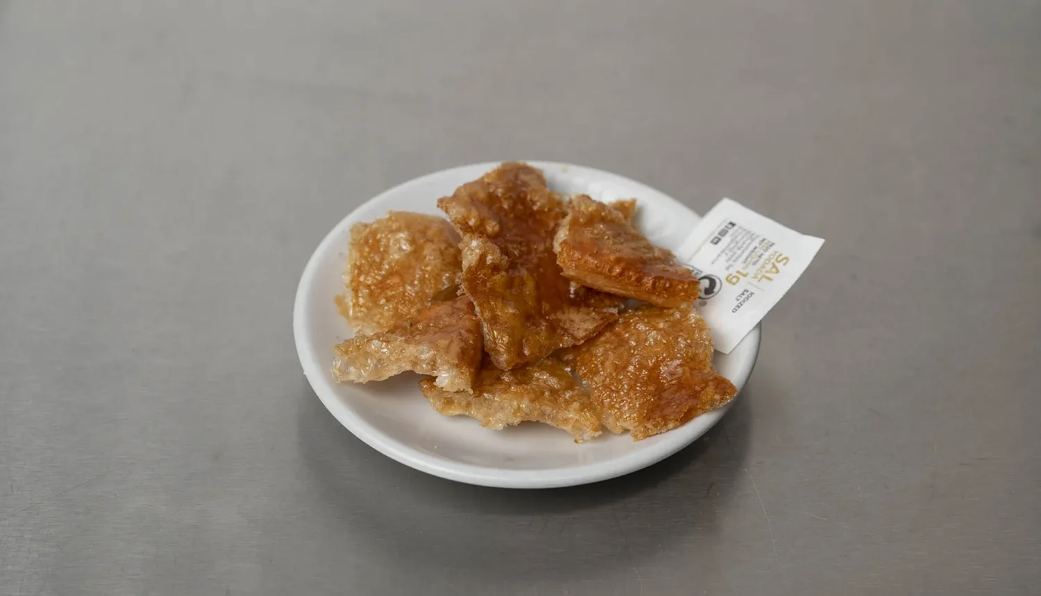 Plato de cortezas