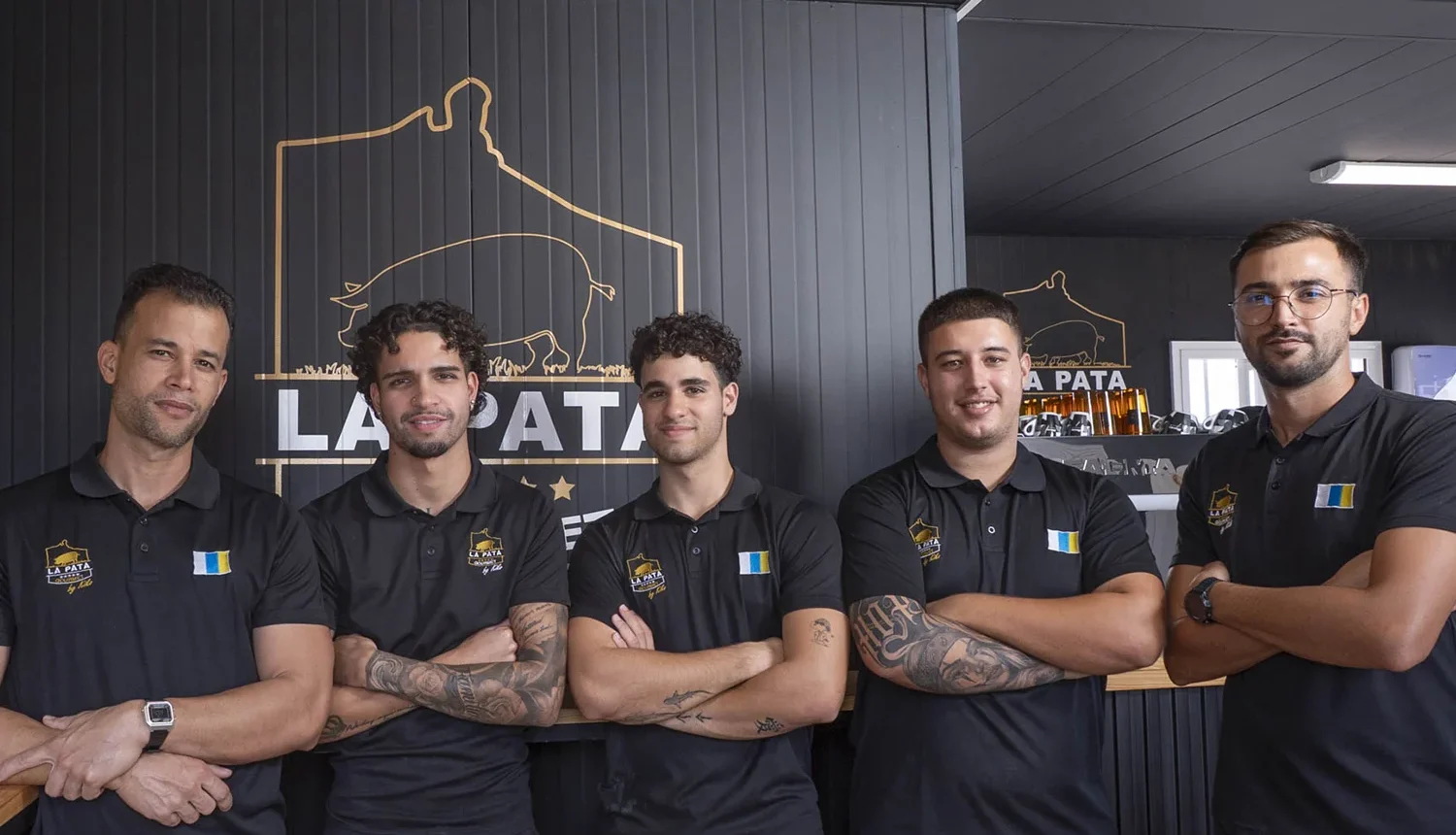 Imagen del equipo en Ojos de Garza (Aeropuerto)