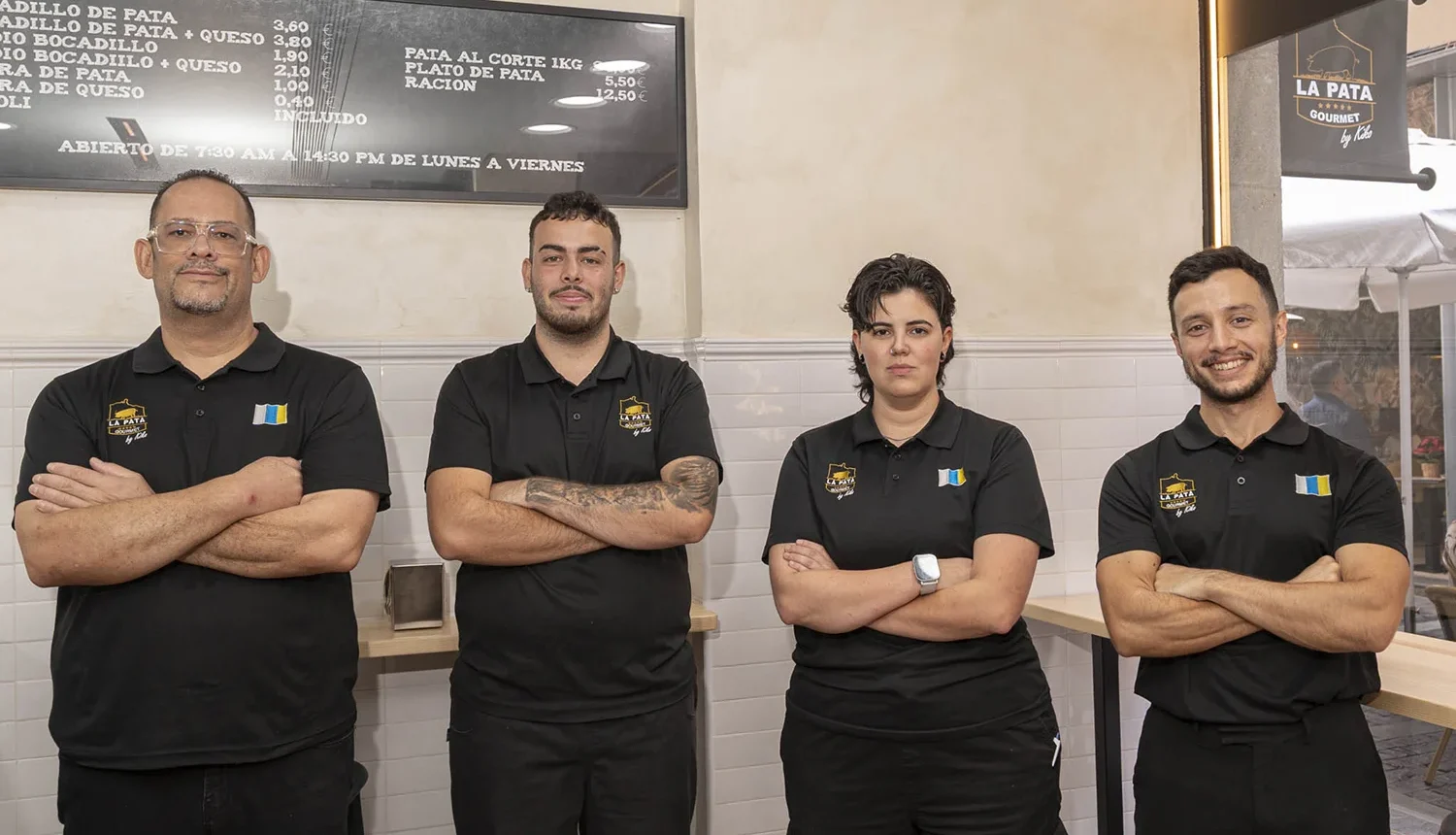 Imagen del equipo en Triana